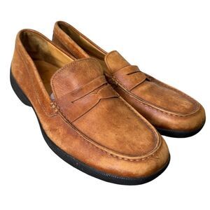 Polo Ralph Lauren Alston Leather Penny Loafer Mens Sz 9D Old Money Classic